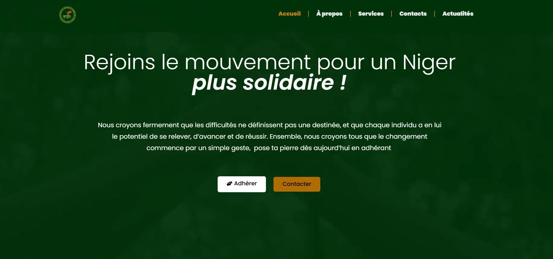Lire la suite à propos de l’article Conception de site vitrine : Association  Talauci Ba Tilas.